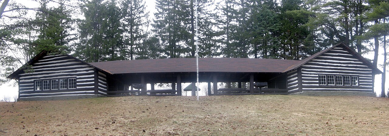Park picnic shelter