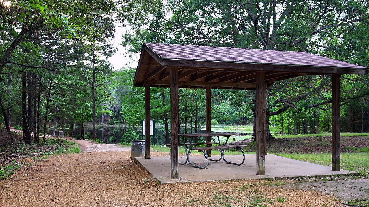 Park picnic shelter
