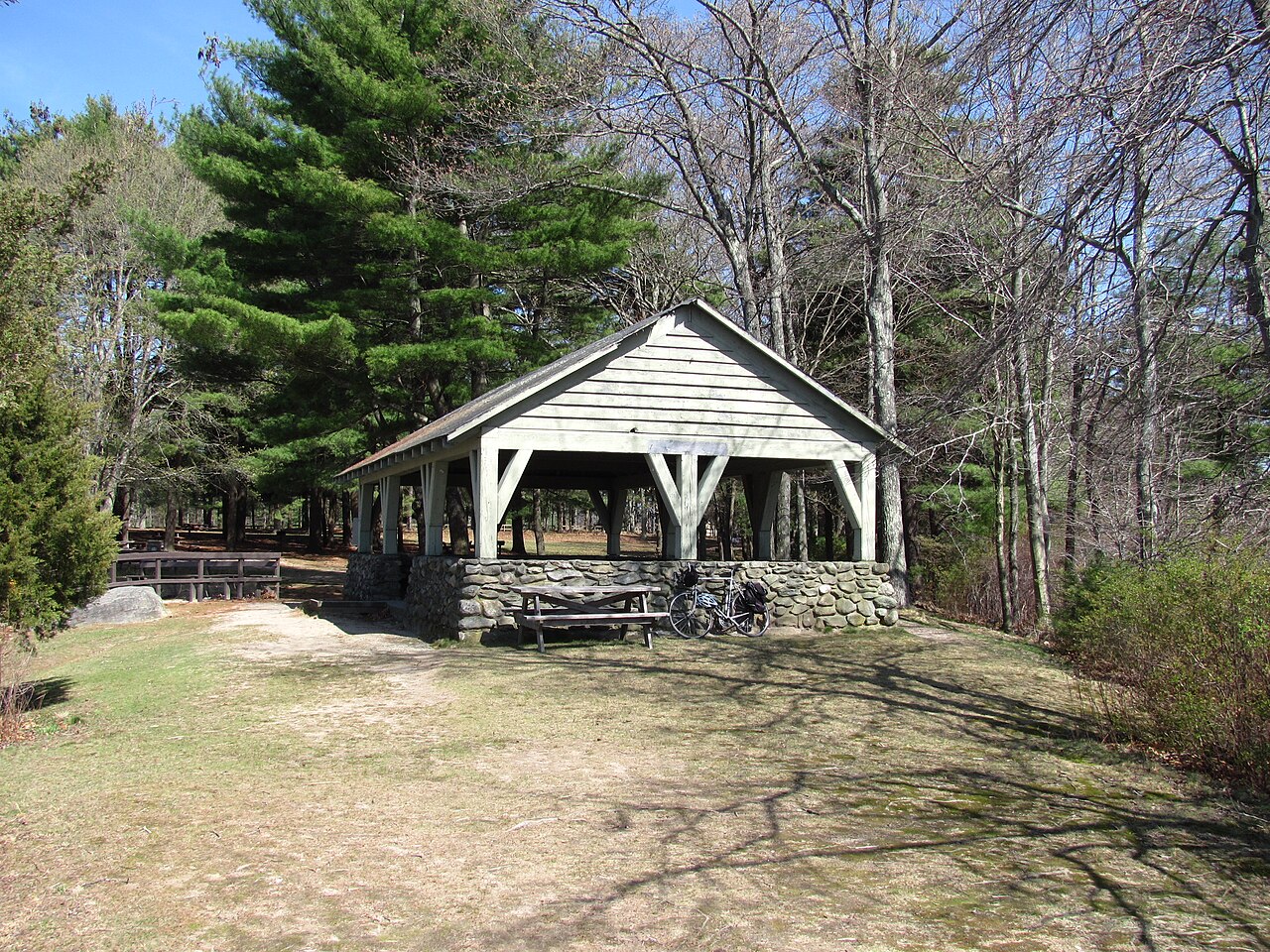 Park picnic shelter